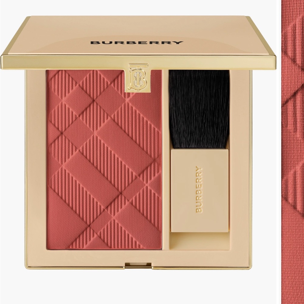 Burberry NIB Powder Blush Russet Leaves